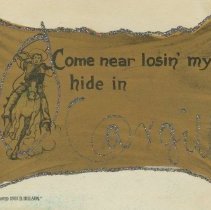 Come Near Losin' My Hide In Cargill