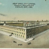 Krug Bros. Co'y Limited, furniture manufacturers, Chesley, Ont., front