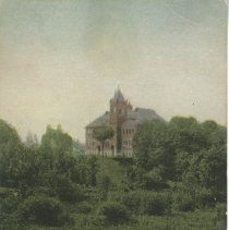 High School Chesley, Ont., postcard front