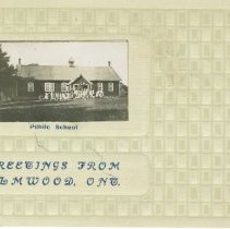 Greetings From Elmwood, Ont., postcard front