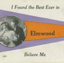 I found the best ever in Elmwood, postcard front