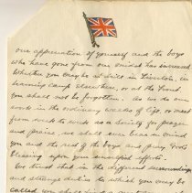 Page 2, John Jack Thompson Letter from Y.P. Guild, St. Paul's Presbyterian,