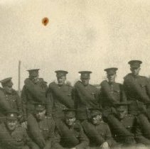 Group of First World War soldiers, unidentified