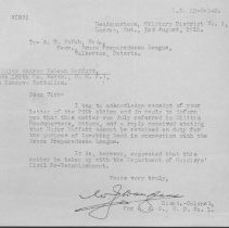 Ax2015.007.002 - Military - Bcpl - Aug 03 1918 Douglas W J