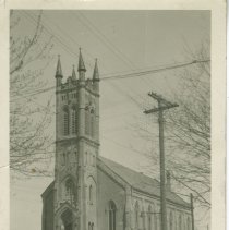 Knox Church, Kincardine, Ont., postcard front