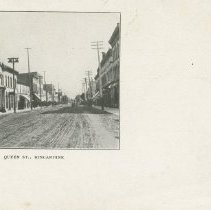 Queen St., Kincardine, postcard front