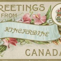 Greetings from Kincardine Canada, postcard front