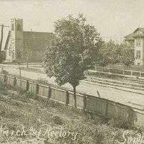 St. Paul's Church and Rectory, Southampton, postcard front