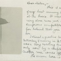 Sailing, Oliphant, postcard front