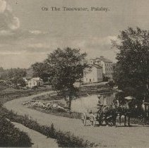 On the Teeswater, Paisley, post card front