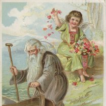 A996.016.002 (028) - A Happy New Year to you, postcard front