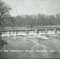 Mill Dam, Teeswater River, Paisley, Ont.  7