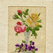 Kind thoughts postcard from Alex Greig, front