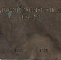 Toronto Normal School Year Book, 1925, front cover