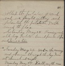James Rowand Burgess May 25 - June 1 1918 diary entries