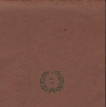 James Rowand Burgess diary covers 1918