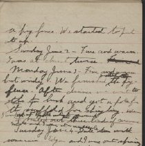 James Rowand Burgess June 2 - June 8 1918 diary entries