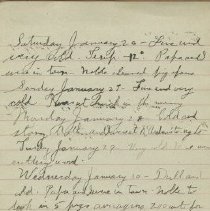 James Rowand Burgess Jan 26 - Feb 6 1918 Diary Entries