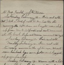 ames Rowand Burgess Feb 16 - Feb 25 1918 diary entries