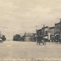 High Streett looking towards Lake, Southampton, Ont.