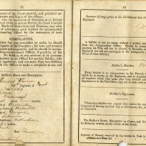 A2004.002.001, pages 22-23, Vance Account Book