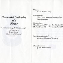 A2006.211.049, 2002 Plaque dedication program (inside)