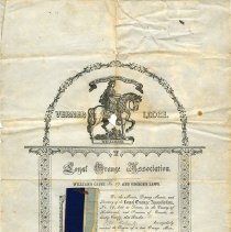 James Crookshanks certificate