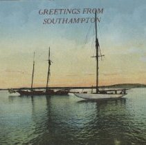 Greetings from Southampton, postcard front