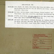 160th Battalion, Tara, back side