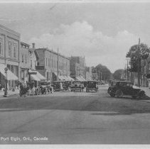 Main Street, Port Elgin, Ont., Canada, post card front