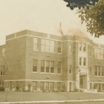 Port Elgin high School, postcard front