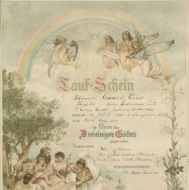 Baptismal certificate of Merrell Addell Eidt