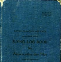 Lincoln Doll Flying Log Book 1943-1945, front cover