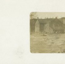 1929 Walkerton Flood, postcard front
