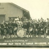A main attraction [Lucknow Pipe Band] at Lucknow Old Boys & Girsl Re-Union