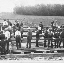 A2017.003.007 Constructing Lucknow Town Hall ca 1910