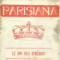 Page 1, Parisiana : le roie des cinemas, programme