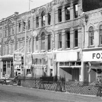 K-71-01-03 Fox's store after fire, Feb. 13, 1971