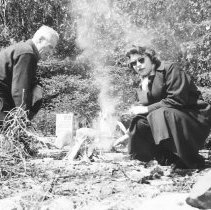 K-60-02-11 Howard Krug and Mary Krug at Tobermory