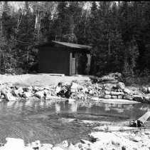 K-60-02-34 Boat House and pond at Krug cottage, Tobermory