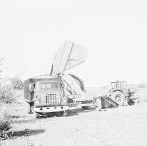 K-80-24-10 Orville and Byron Monk cutting corn silage at Berry Tract