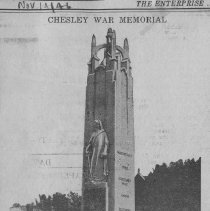 Page 92 Chesley War Memorial Newspaper Cliipping