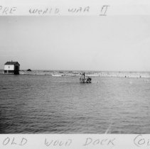 Long dock and life saving boat house