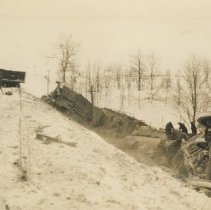 Train wreck between Ripley and Kincardine
