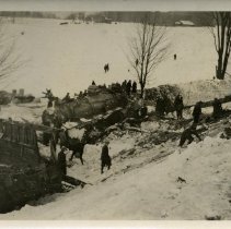 Train wreck between Ripley and Kincardine