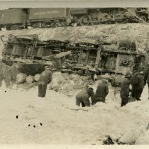 Train wreck between Ripley and Kincardine