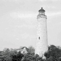 K-65-08-03 Lighthouse, Chantry Island, June 6, 1965