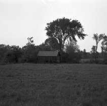 K-68-17-18 Log House on Lot 4, Con. XI, Sydenham Township, June 5, 1968