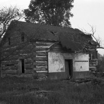 K-68-17-21 Log House on Lot 7, Con. III, Sydenham Township, June 5, 1968