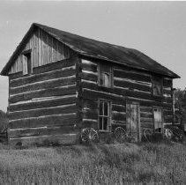 K-68-17-24 Log House, Bognor-over 100 years old-Trotter Home, June 5, 1968